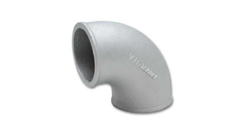 Vibrant 2in O.D. Cast Aluminum Elbow (90 degree Tight Radius) - Corvette Realm
