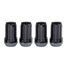 Load image into Gallery viewer, McGard SplineDrive Lug Nut (Cone Seat) M14X1.5 / 1.648in. Length (4-Pack) - Black (Req. Tool) - Corvette Realm