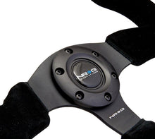 Load image into Gallery viewer, NRG Reinforced Steering Wheel (320mm) Suede w/Black Stitch - Corvette Realm