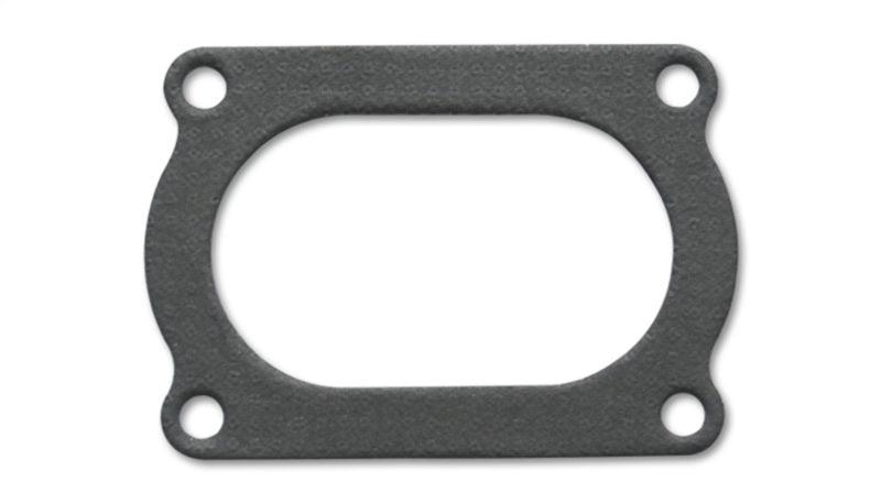 Vibrant 4 Bolt Flange Gasket for 3in O.D. Oval tubing (Matches #13175S) - Corvette Realm