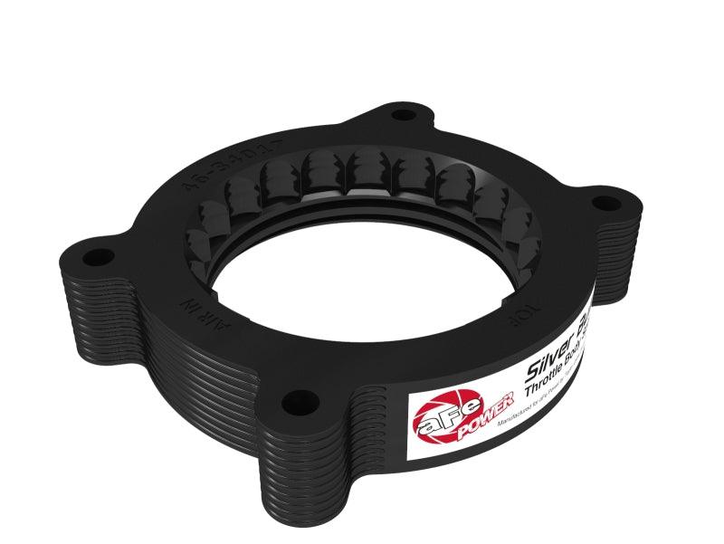 aFe 2020 Vette C8 Silver Bullet Aluminum Throttle Body Spacer / Works With Factory Intake Only - Blk - Corvette Realm