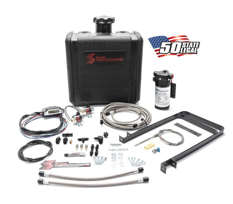 Snow Performance Stg 3 Boost Cooler Water Injection Kit TD Univ. (SS Braided Line and 4AN Fittings) - Corvette Realm