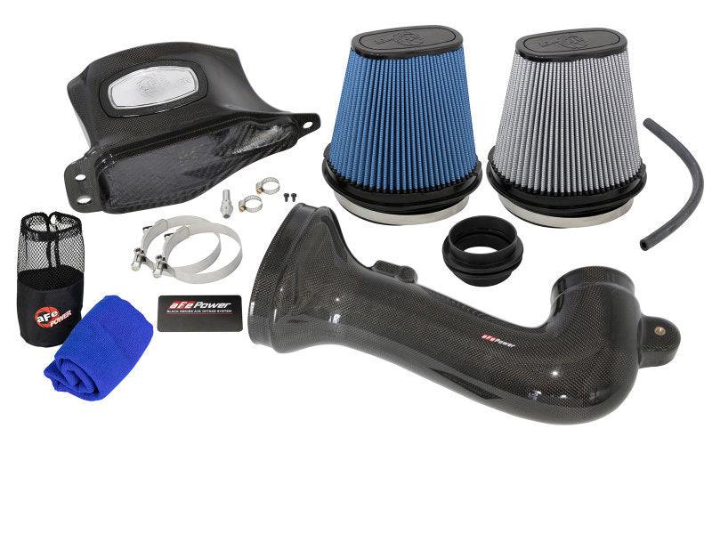 aFe Momentum Carbon Fiber Cold Air Intake System PDS/P5R 15-16 Chevrolet Corvette Z06 V8-6.2L - Corvette Realm