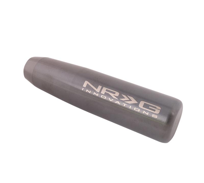 NRG Universal Short Shifter Knob - 5in. Length / Heavy Weight 1.27Lbs. - Black Chrome - Corvette Realm