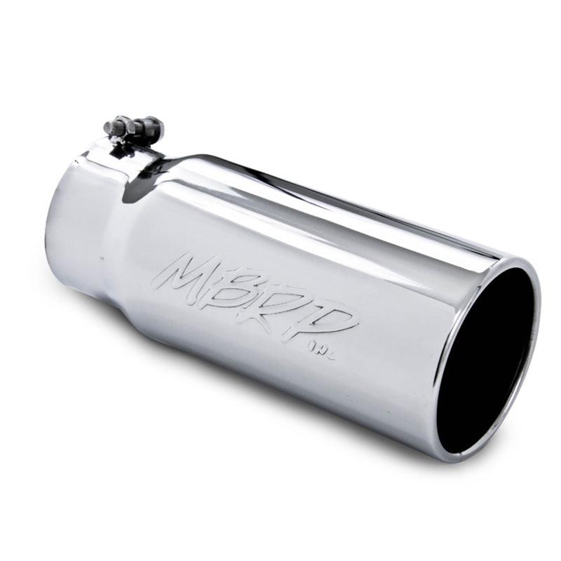 MBRP Universal Tip 5 O.D. Rolled Straight 4 inlet 12 length - Corvette Realm