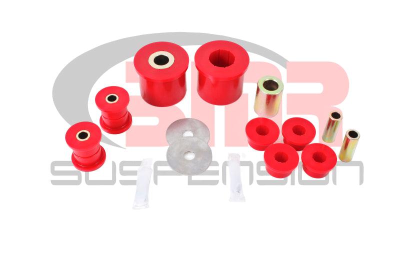 BMR 08-09 Pontiac G8 Rear Suspension Bushing Kit (BK004 BK005 BK006) - Black/Red - Corvette Realm