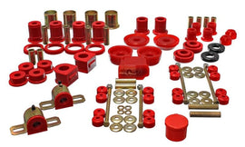 Energy Suspension 93-02 Chevrolet Camaro Red Hyper-flex Master Bushing Set - Corvette Realm