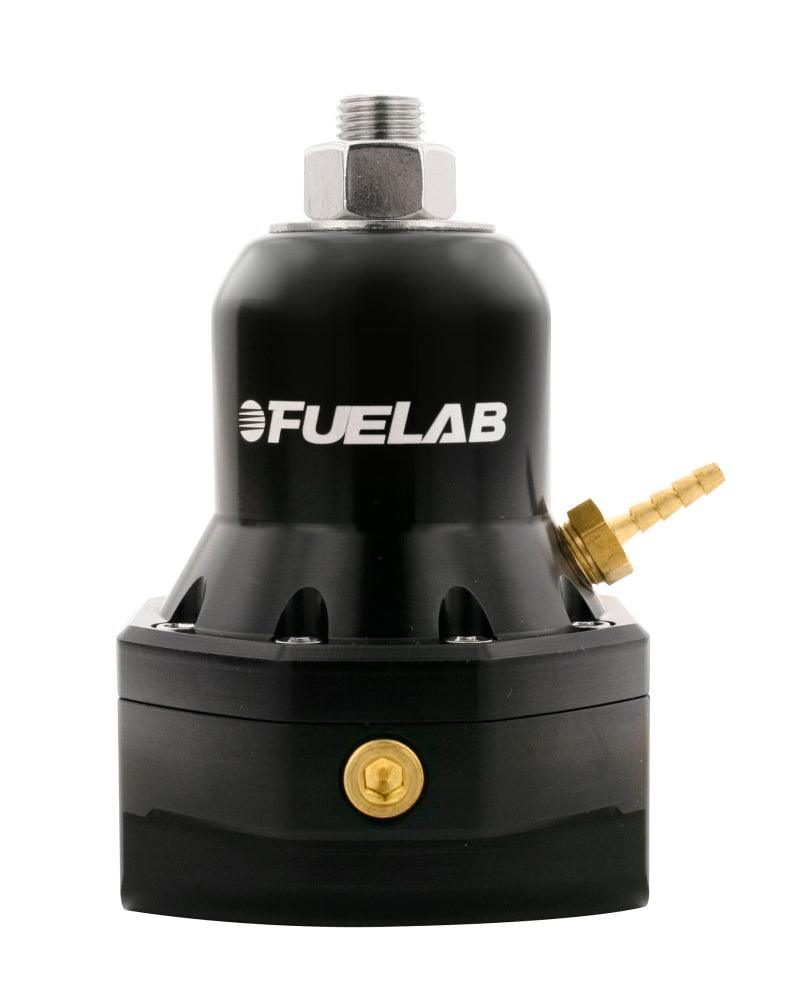 Fuelab 565 EFI Adjustable FPR 40-80 PSI (2) -10AN In (1) -10AN Return Max Flow Bypass - Black - Corvette Realm