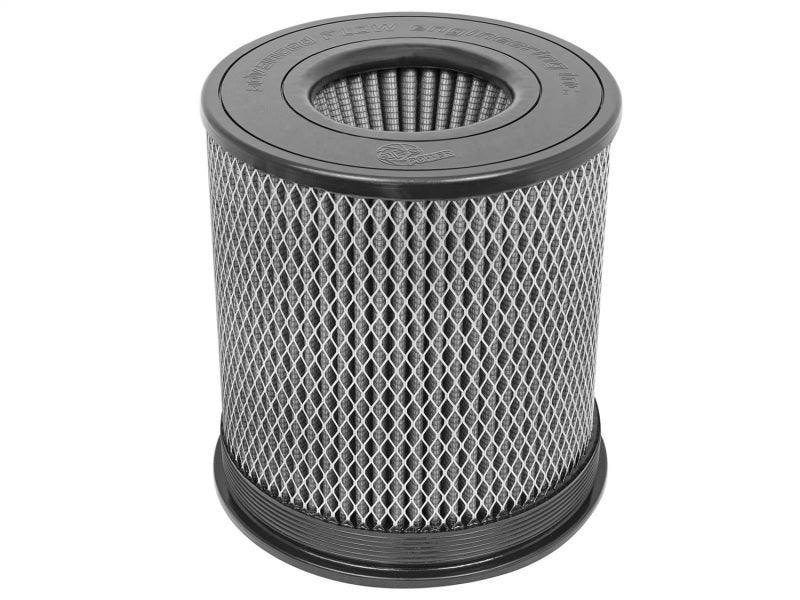 aFe MagnumFLOW Air Filter Pro DRY S 6in Flange x 8 1/8in Base/Top (INV) x 9in H - Corvette Realm