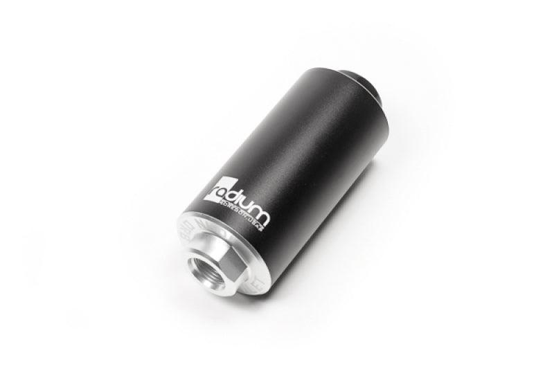 Radium Engineering 10 Micron Stainless Check Valve Fuel Filter - Corvette Realm