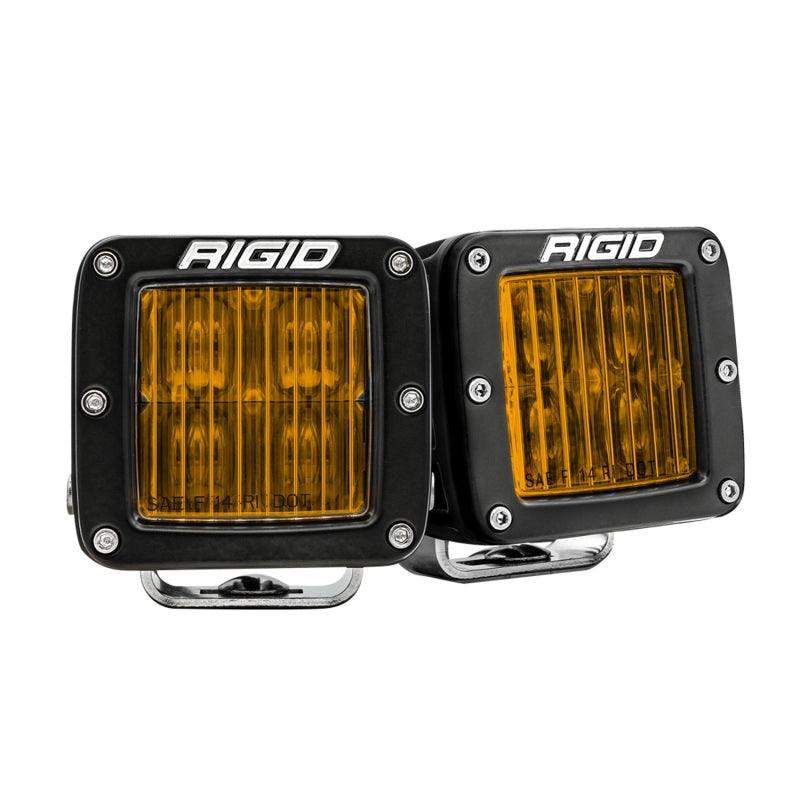 Rigid Industries D-Series PRO SAE Fog Yellow Pair - Corvette Realm