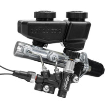 Load image into Gallery viewer, Wilwood Remote Tandem M/C Kit w/Brkt and Valve - 1in Bore Black - Corvette Realm