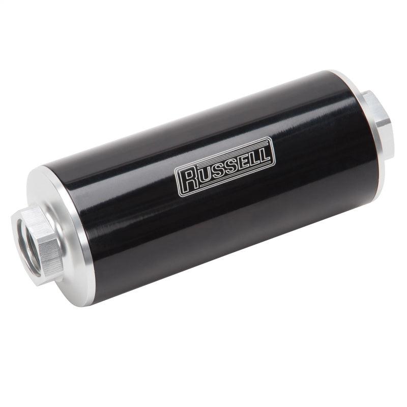 Russell Performance Anodized Aluminum (12in Length -10 male inlet/outlet) - Corvette Realm
