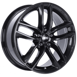 BBS SX 18x8 5x112 ET35 Crystal Black Wheel -82mm PFS/Clip Required