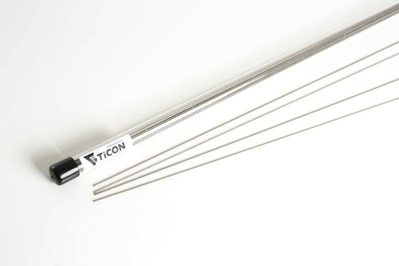 Ticon Industries 39in Length 1/4lb 1.5mm/.059in Filler Diamter CP1 Titanium Filler Rod - Corvette Realm