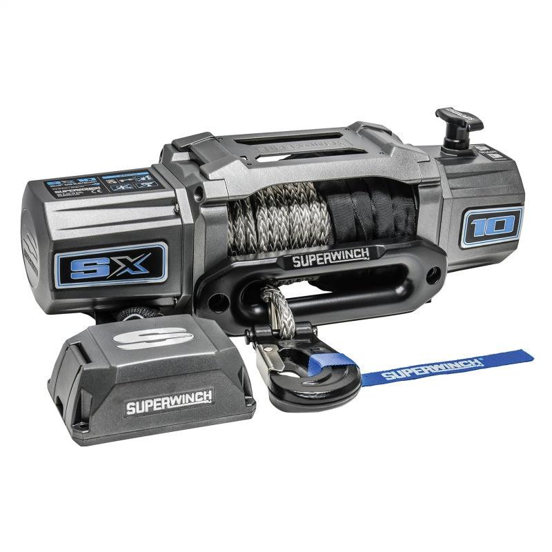 Superwinch 10000 LBS 12V DC 3/8in x 80ft Synthetic Rope SX 10000 Winch - Corvette Realm