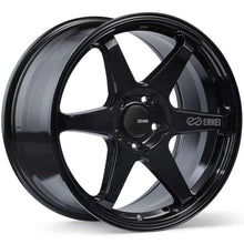 Load image into Gallery viewer, Enkei T6R 17x8 40mm Offset 5x114.3 Bolt Pattern 72.6 Bore Gloss Black Wheel - Corvette Realm