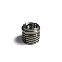 Load image into Gallery viewer, Ticon Industries Titanium O2 Sensor Bung w/ Built In Heat Sink (M18x1.5) - Corvette Realm