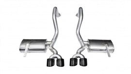Corsa 97-04 Chevrolet Corvette C5 Z06 5.7L V8 Black Xtreme Axle-Back Exhaust - Corvette Realm