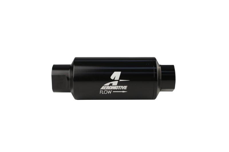 Aeromotive In-Line Filter - AN-10 - Black - 10 Micron - Corvette Realm