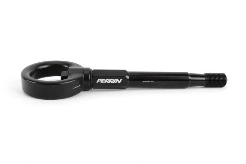 Perrin 18-21 WRX/STI / 13-20 BRZ / 17-20 Toyota 86 Front Tow Hook Kit - Flat Black - Corvette Realm