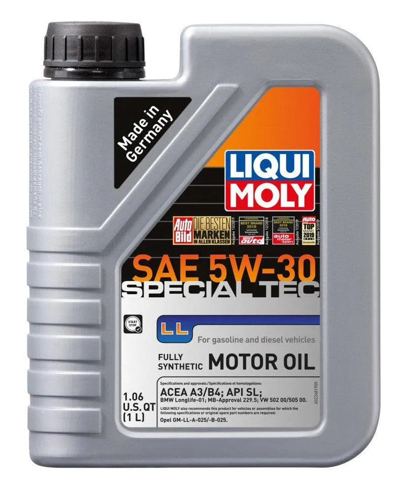 LIQUI MOLY 1L Special Tec LL Motor Oil SAE 5W30 - Corvette Realm