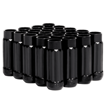 Load image into Gallery viewer, BLOX Racing 12-Sided P17 Tuner Lug Nuts 12x1.5 - Black Steel - Set of 20 (Socket not included) - Corvette Realm