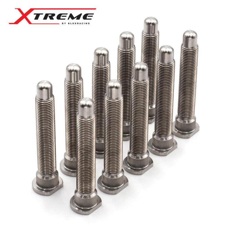 BLOX Racing Subaru Xtreme Titanium Wheel Studs 12 x 1.25mm - Set of 10 - Corvette Realm