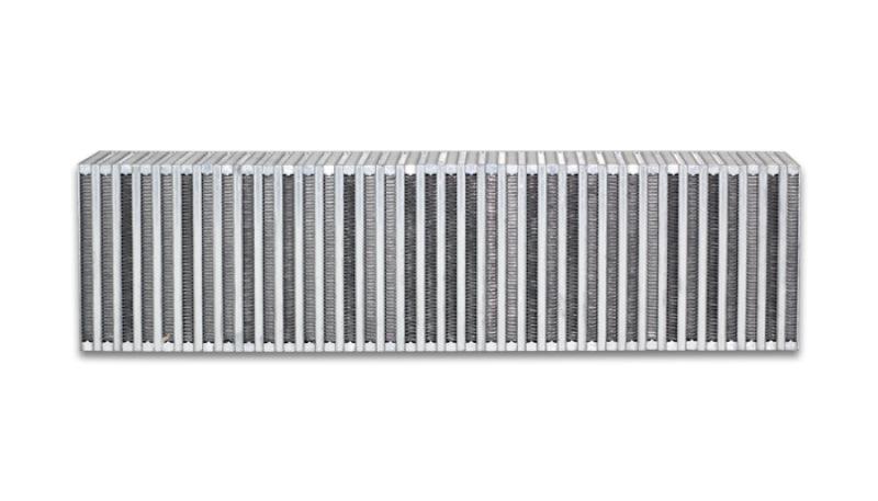 Vibrant Vertical Flow Intercooler Core 24in. W x 6in. H x 3.5in. Thick - Corvette Realm