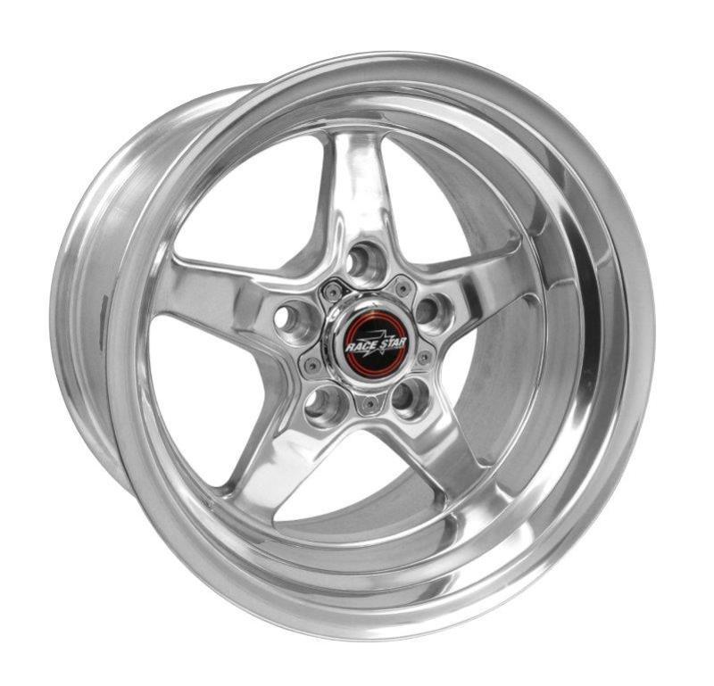 Race Star 92 Drag Star 15x10.00 5x4.50bc 6.25bs Direct Drill Polished Wheel - Corvette Realm