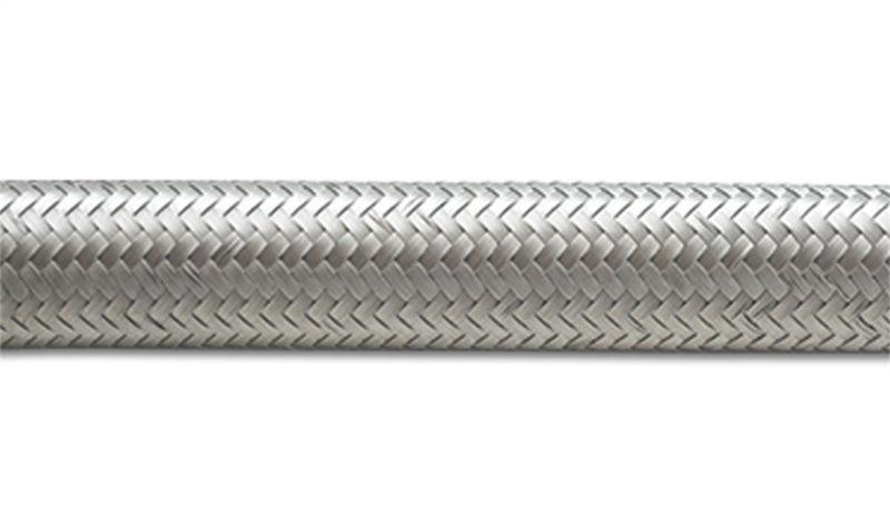 Vibrant -10 AN SS Braided Flex Hose (2 foot roll) - Corvette Realm