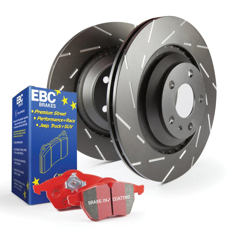 EBC S4 Kits Redstuff Pads and USR Rotors - Corvette Realm