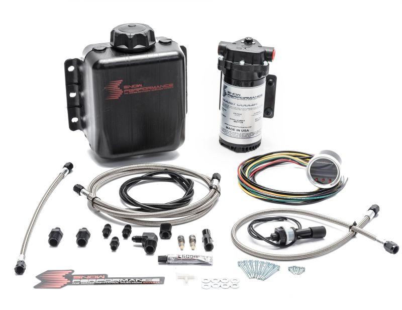 Snow Performance Stg 2 Boost Cooler F/I Prog. Water Injection Kit (SS Braided Line 4AN Fittings) - Corvette Realm