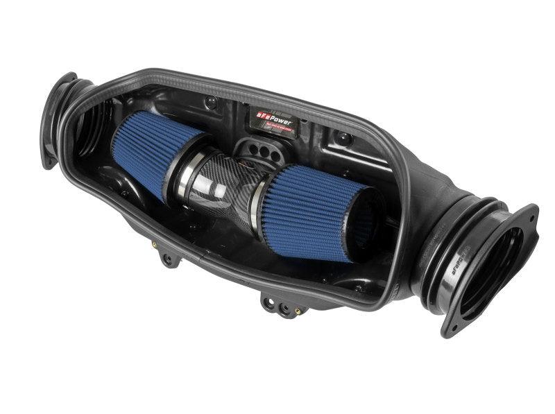 aFe 2020 Chevrolet Corvette C8 Track Series Carbon Fiber Cold Air Intake System With Pro 5R Filters - Corvette Realm