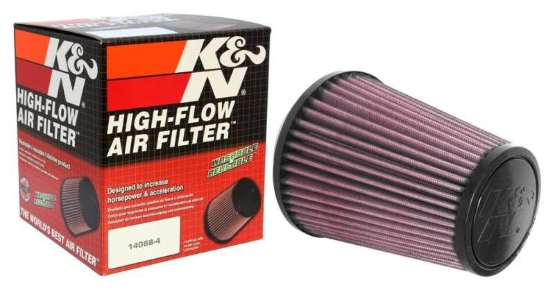 K&N Universal Tapered Filter 3.125in Flange ID x 5in Base OD x 3.5in Top OD x 6in Height - Corvette Realm