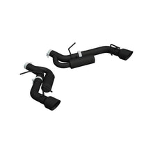 Load image into Gallery viewer, MBRP 16-19 Chevrolet Camaro SS Dual Rear Exit Axle Back w/ 4.5in OD Tips - BLK (Non NPP Models) - Corvette Realm