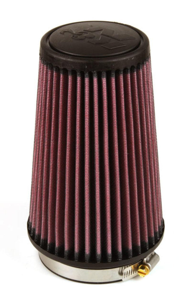 K&N Filter Universal Rubber Filter 3 1/2 inch Flange 4 5/8 inch Base 3 1/2 inch Top 7 inch Height - Corvette Realm