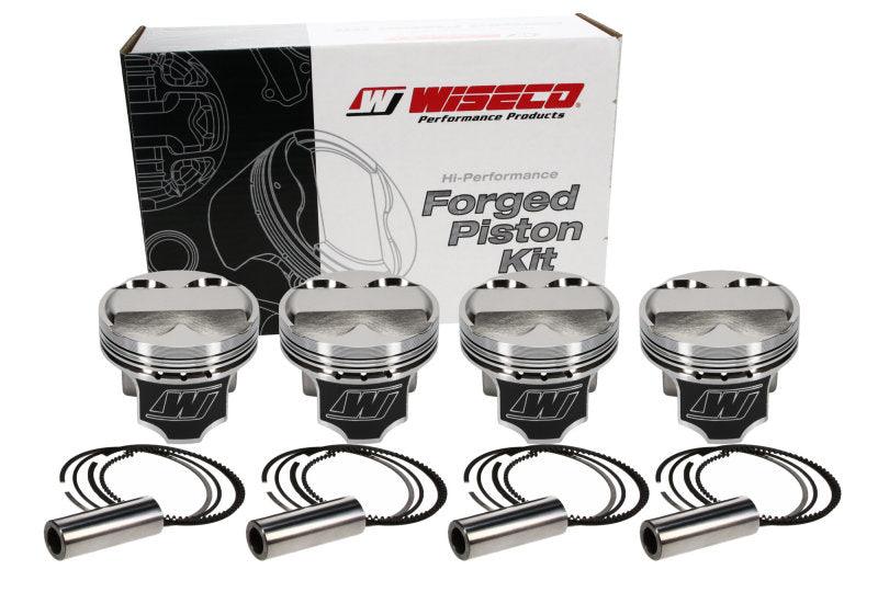 Wiseco Acura 4v DOME +5cc STRUTTED 81.0MM Piston Kit - Corvette Realm