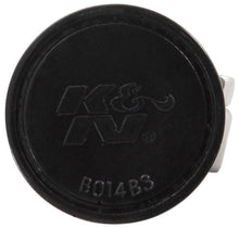 Load image into Gallery viewer, K&amp;N 0.75 inch ID 1.375 inch OD 1.125 inch H Clamp On Crankcase Vent Filter - Corvette Realm