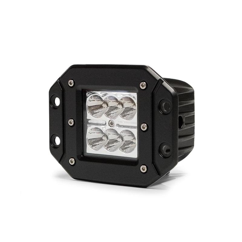 DV8 Offroad 3in Flush Mount LED Lights 20W Flood/Spot 5W Cree - Corvette Realm