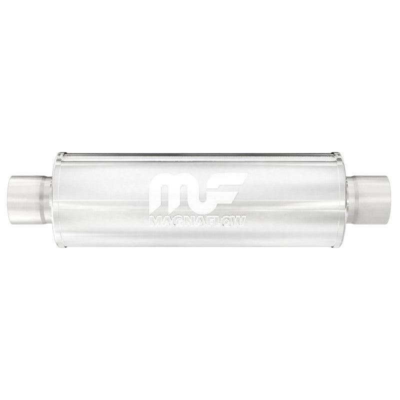 MagnaFlow Muffler Mag SS 14X6X6 2.5 C/C- Not Polished - Corvette Realm