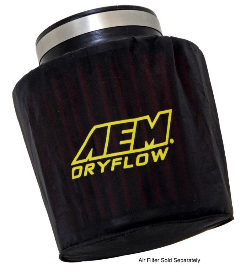 AEM Air Filter Wrap 6 inch Base 5 1/4 inch Top 5 inch Tall - Corvette Realm