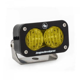 Baja Designs S2 Pro Wide Cornering Pattern LED Light - Amber - Corvette Realm