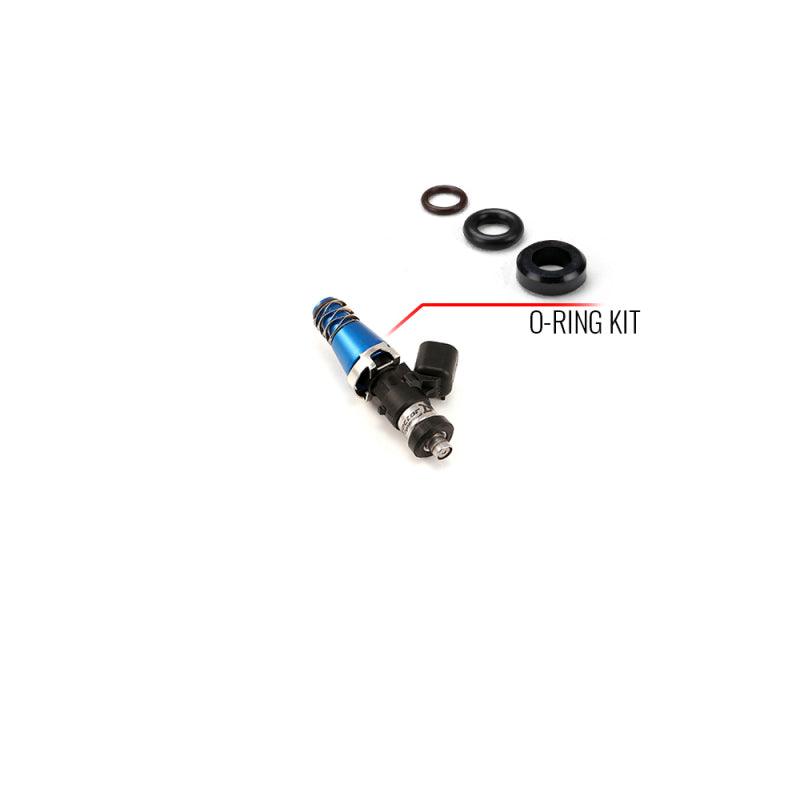 Injector Dynamics O-Ring/Seal Service Kit for Injector w/ 11mm Top Adapter and Denso Lower Cushion - Corvette Realm