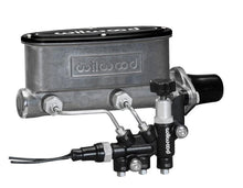 Load image into Gallery viewer, Wilwood HV Tandem M/C Kit w L/H Bracket &amp; Prop Valve - 1 1/8in Bore - Corvette Realm