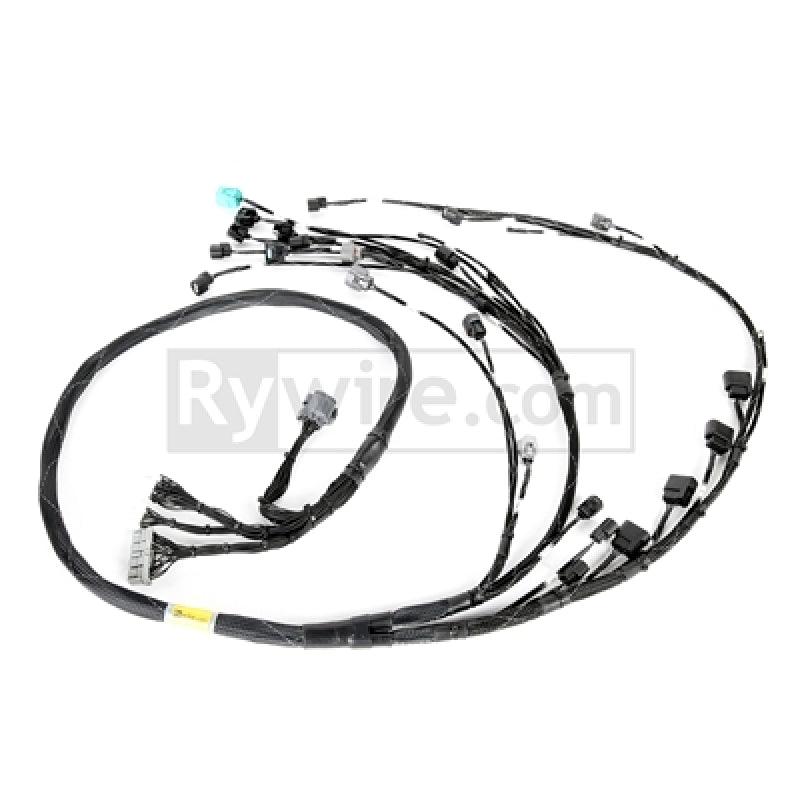 Rywire Honda K-Series Tucked Budget Engine Harness w/OBD2 02-04 RSX K20 Sensor/Headlights VSS - Corvette Realm