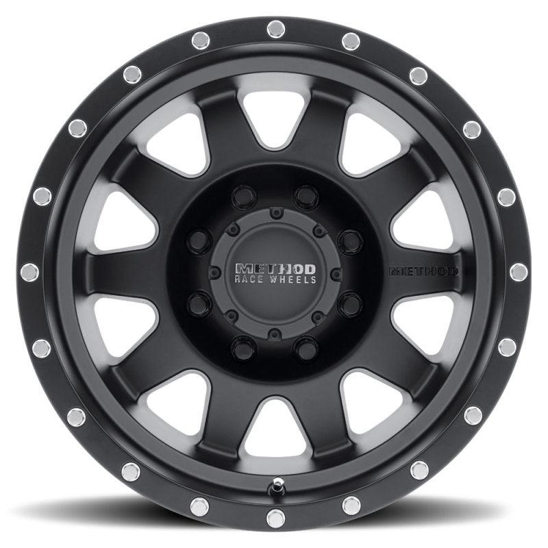 Method MR301 The Standard 17x9 -12mm Offset 8x170 130.81mm CB Matte Black Wheel - Corvette Realm