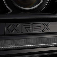 Load image into Gallery viewer, AlphaRex 12-15 Toyota Tacoma PRO-Series Projector Headlights Plank Style Alpha Black w/DRL - Corvette Realm