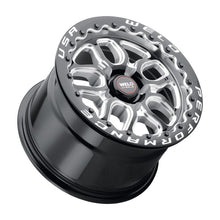 Load image into Gallery viewer, Weld S907 15X10 Laguna Beadlock 5X120.7 ET50 BS7.50 Gloss Black MIL Dia 78.1 - Corvette Realm