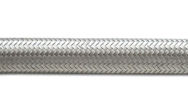 Vibrant -4 AN SS Braided Flex Hose (5 foot roll) - Corvette Realm